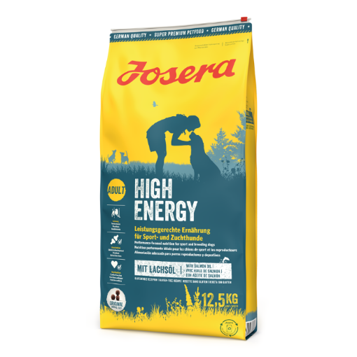Josera High Energy dry dog food with lots of meat for active working and sporting dogs