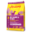 Josera Mini Salmon & Chicken complete dry food for fussy toy breeds and smaller dogs with a special gravy coating
