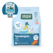 Green Petfood Hypoallergenic complete dog food with insect protein  showing new bag design