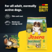 Josera Adult Duck & Potato for medium to large breed dogs needing a grain-free diet with a single source of meat protein product features