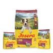 Josera Mini Adult Lamb for small breed dogs needing a grain-free diet with a single source of meat protein in 10kg, 3kg and 0.9kg bags