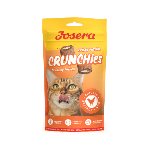Josera Crunchies Chicken grain-free low calorie cat treats