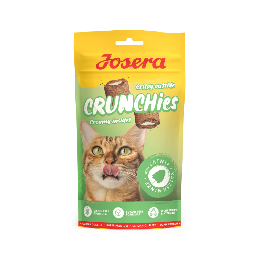 Josera Crunchies with Catnip grain-free low calorie cat treats