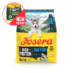 Josera High Protein Junior Sea Fish for active puppies and young dogs new bag design replaces Surf & Turf