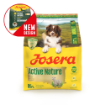 Josera Adult Active Nature complete food with lots of meat for energetic dogs new bag design
