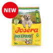 Josera Junior Duck and Potato grain free single meat protein complete food for puppies and young dogs new bag design