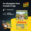 Josera Junior Duck and Potato grain free single meat protein complete food for puppies and young dogs product benefits