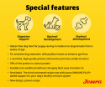 Josera Junior SensiJunior for active puppies and junior dogs for healthy digestion and lots of energy special features